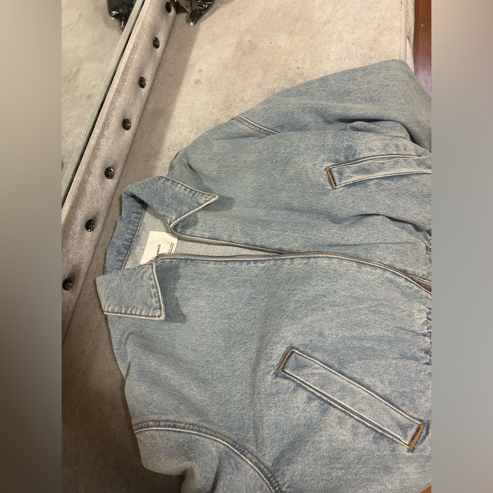 Bomber demin jacket